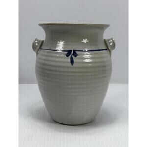 Vintage Slöjden Sandhamn Sweden Swedish Stoneware Vase Handmade Original Label